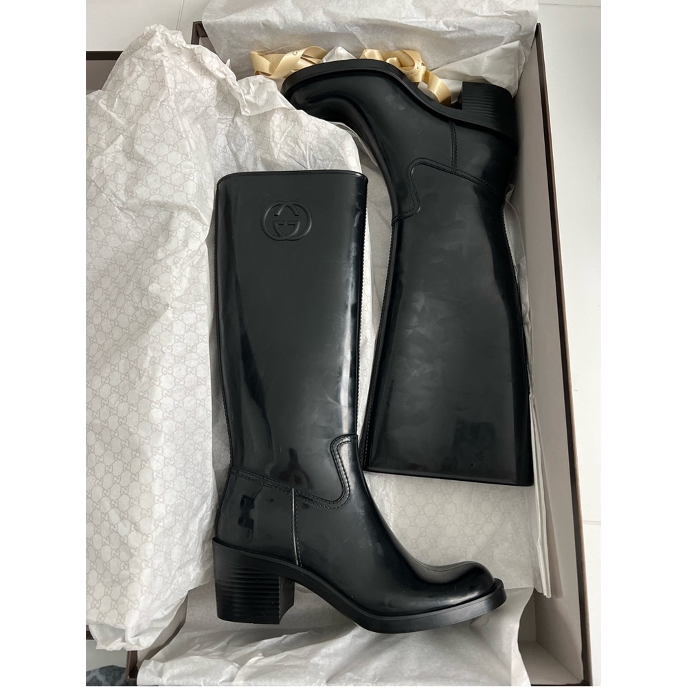 Gucci Rain Boots - Picture 2 of 4